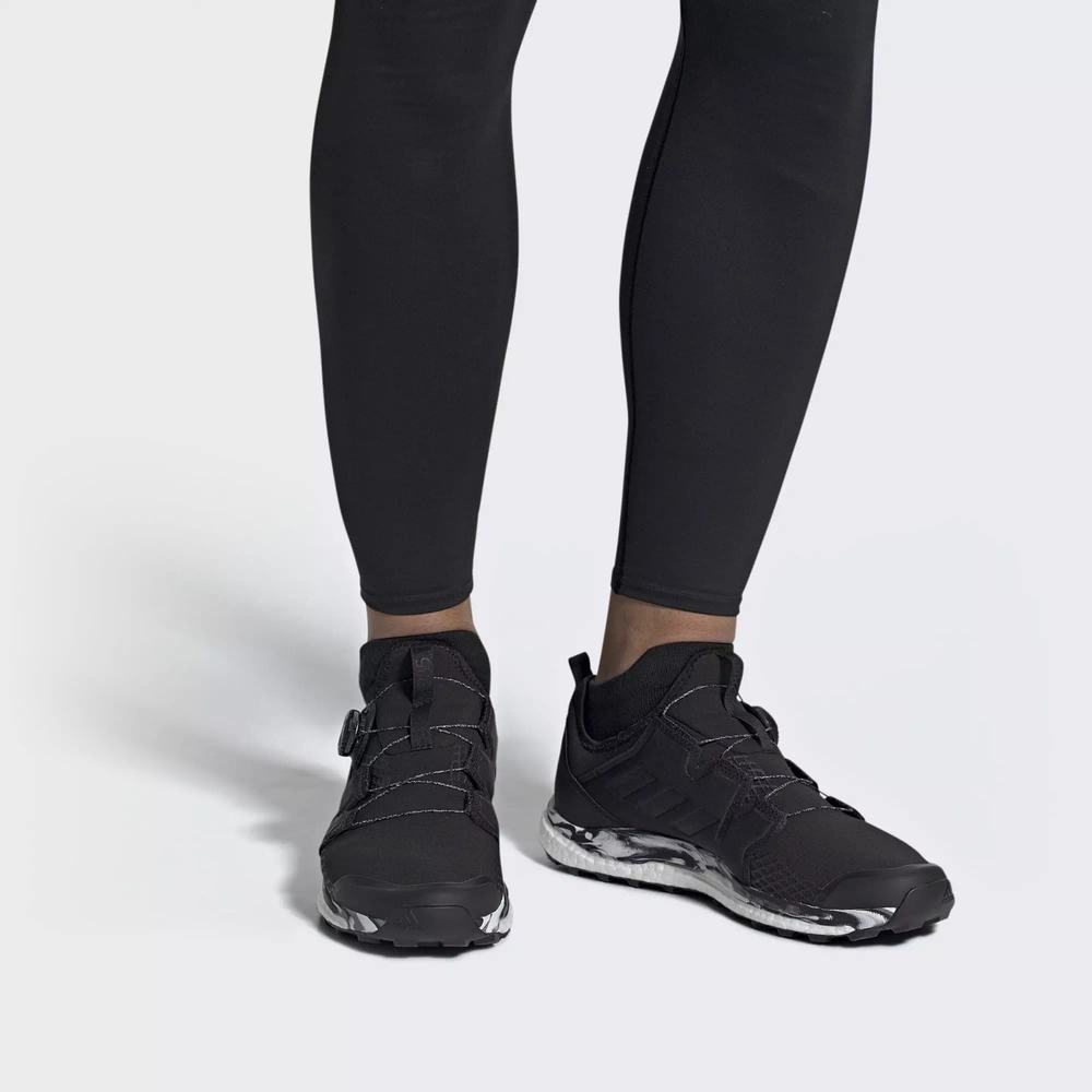 Adidas Terrex Agravic Boa Tenis De Seguridad Negros Para Hombre (MX-56581)